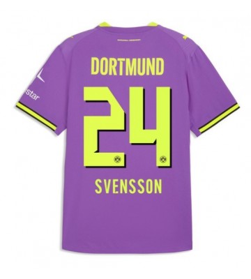 Borussia Dortmund Daniel Svensson #24 Tredjetrøje 2026-27 Kortærmet